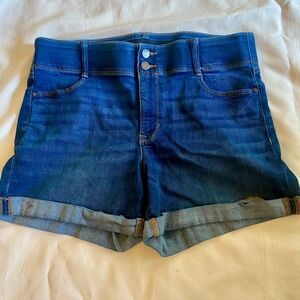 Apt. 9 Blue Jean Shorts with Cuffed Hem